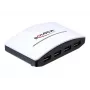 USB-keskitin DeLOCK 4 porttia 5000 Mbit/s musta valkoinen