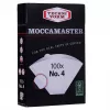 MOCCAMASTER 85022 -kahvinsuodatin — paperisuodatin, valkoinen, 100 kpl:n pakkaus