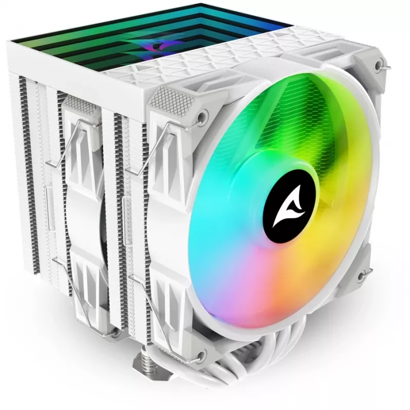 Sharkoon A60 RGB White -ilmanjäähdytin