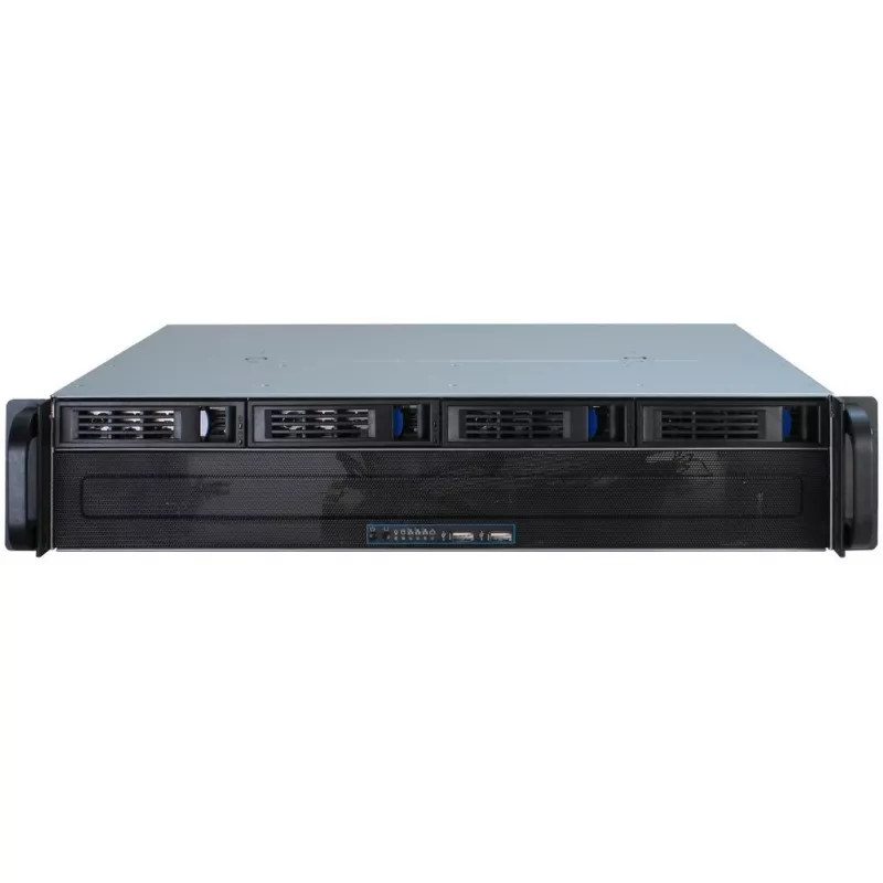 Inter-Tech IPC 2U-2404S - teline - asennettava - 2U - micro ATX