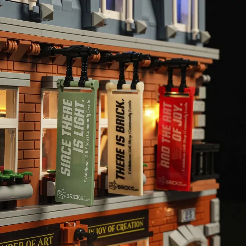 Brick Art Gallery, rakennuslelu