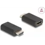 Delock 64325 HDMI 4K EDID-emulaattori surround-äänelle, musta