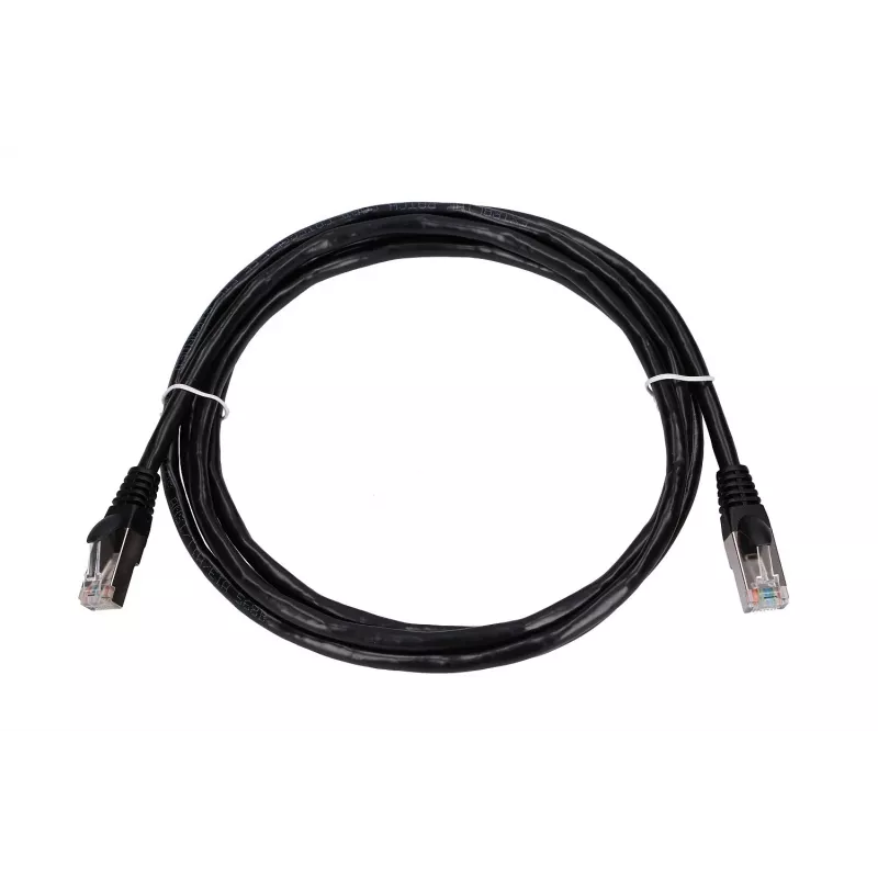 Verkkokaapeli Extralink LAN patchkaapeli Kat.5e RJ-45 2 m musta
