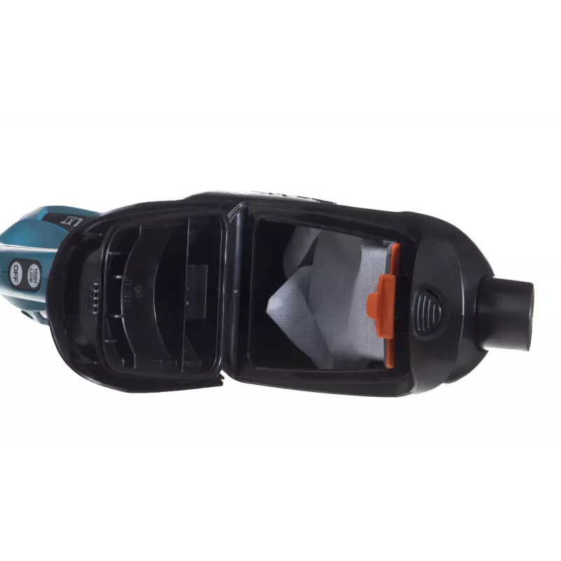 Makita DCL182ZB käsipölynimuri musta, turkoosi pölypussi (ilman akkua)