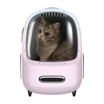 Älykäs kissankuljetuslaatikko PetKit pinkki