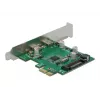 DeLOCK PCI Express x1 -kortti 2 x USB Type-C™ -liittimeen