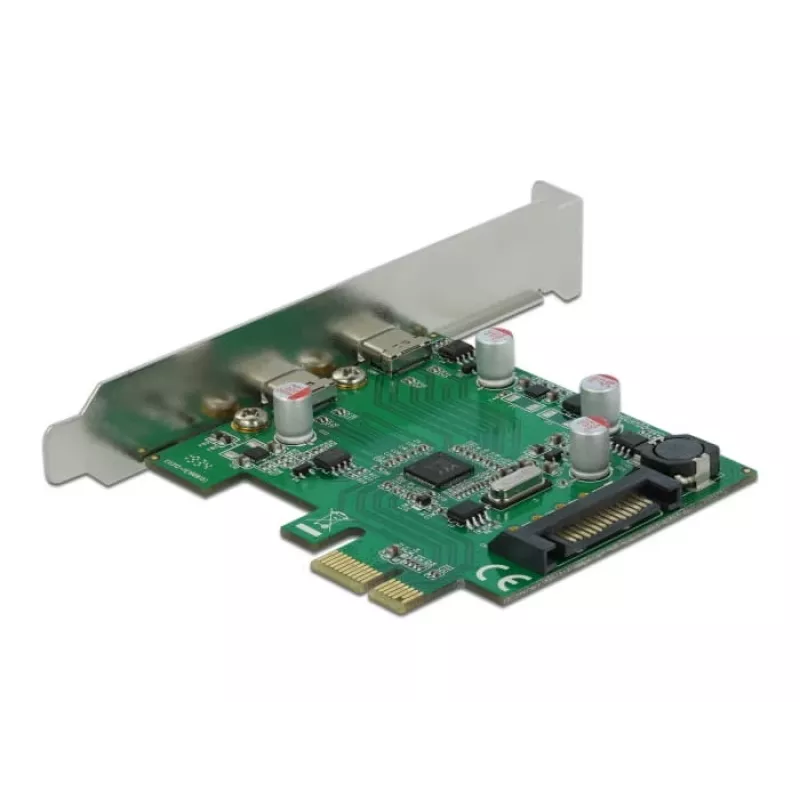 DeLOCK PCI Express x1 -kortti 2 x USB Type-C™ -liittimeen