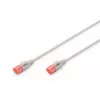 Verkkokaapeli ASSMANN Electronic DK-1617-010S RJ-45 Cat6 1m harmaa