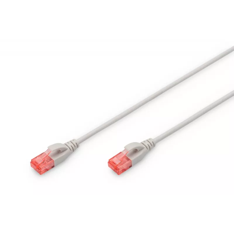 Verkkokaapeli ASSMANN Electronic DK-1617-010S RJ-45 Cat6 1m harmaa