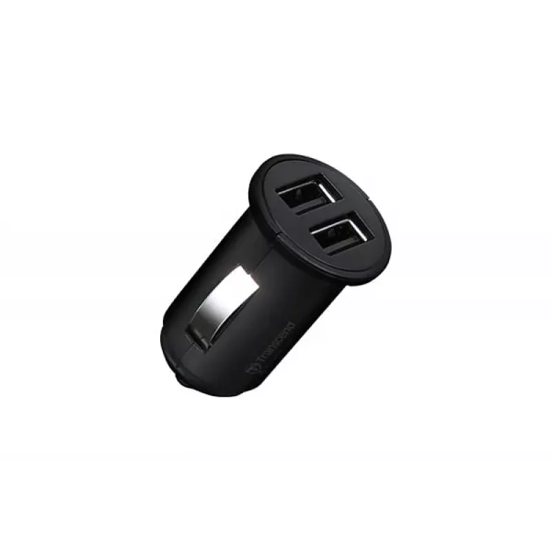 Transcend TS-DPL3 - autovirtalähde - 2,4 A - 2 lähtöliitäntää (2 x USB)