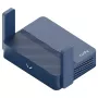 Kannettava reititin Cudy TR3000 AX3000 Wi‑Fi 6, Gigabit Ethernet WAN/LAN, USB-A, ulkoiset antennit, sininen
