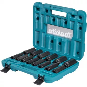 Makita E-16586 iskeväruuvinväännin hylsyavainsarja musta, vihreä