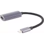USB-näytönohjainsovitin shiverpeaks BS14-05051 USB Type-C -pistoke musta harmaa