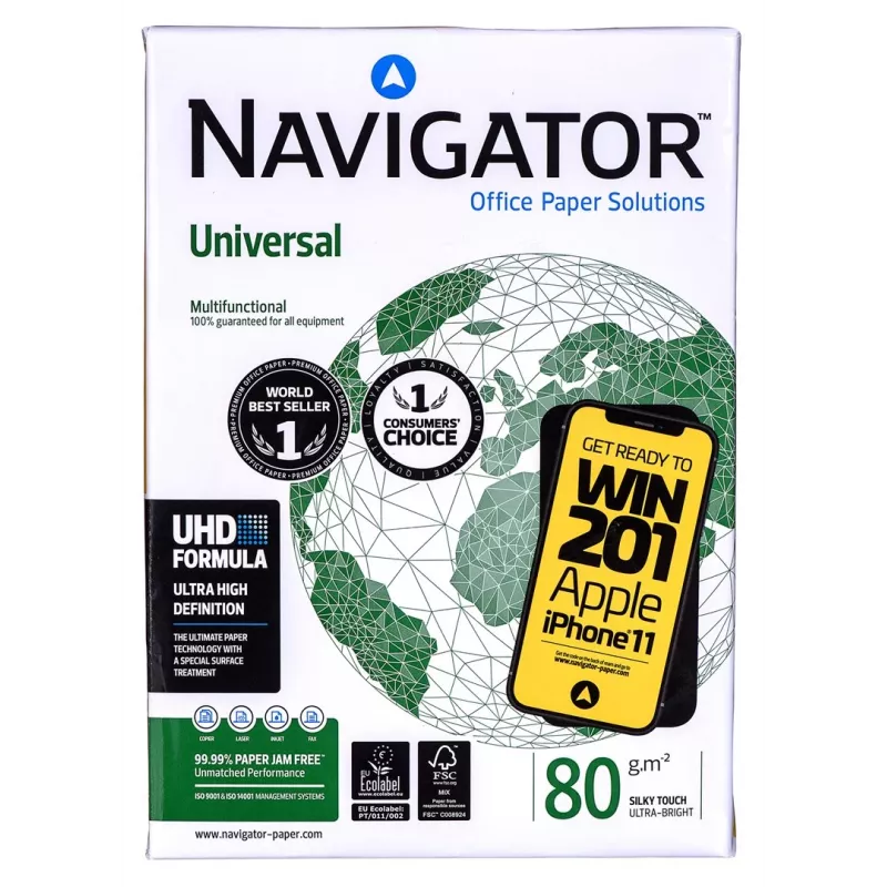 Navigator Universal tulostinpaperi A4 500 arkkia