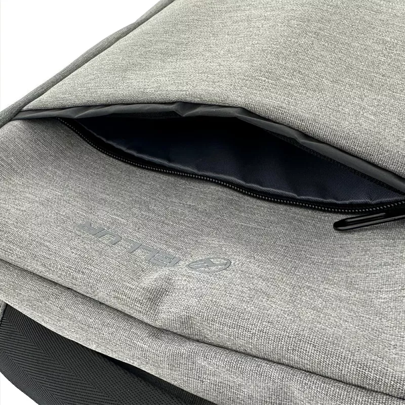 Tellur Nomad 15.6 inch -laptopreppu, harmaa – pehmustettu laptoplokero, järjestelijätaskut