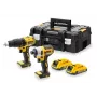 DeWALT DCK2060D2T-QW ruuvinväännin/iskuruuvinväännin keltainen