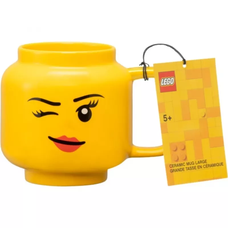 LEGO keraaminen muki Winking Girl, iso