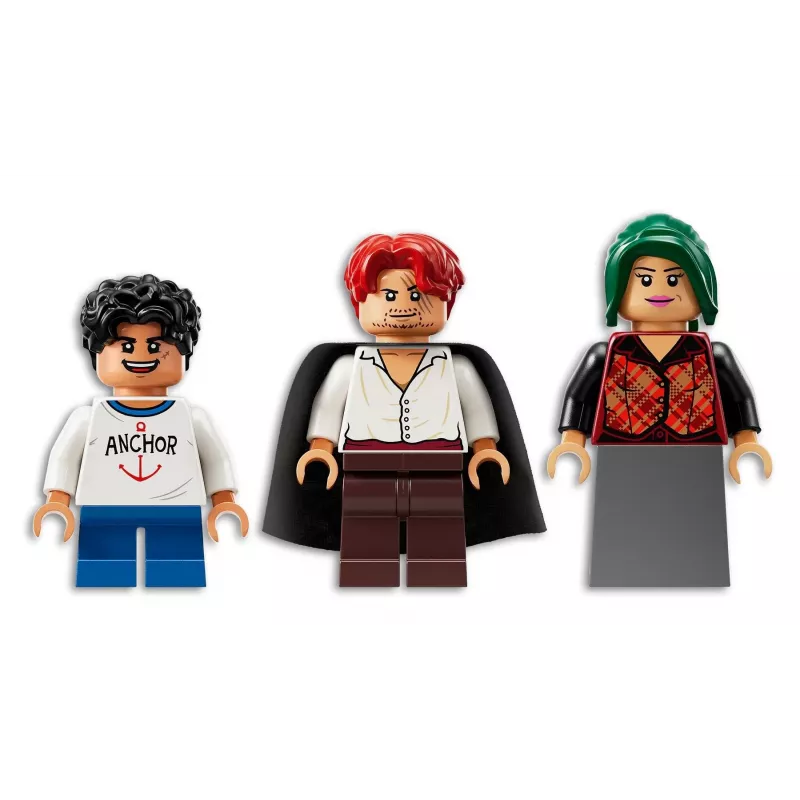 LEGO rakennussarja One Piece 75636 tuulimyläkylän mökki, 299 osaa, 3 minifiguuria, 8+ vuotta