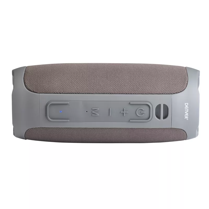 Denver BTV-220 kannettava Bluetooth-kaiutin, harmaa