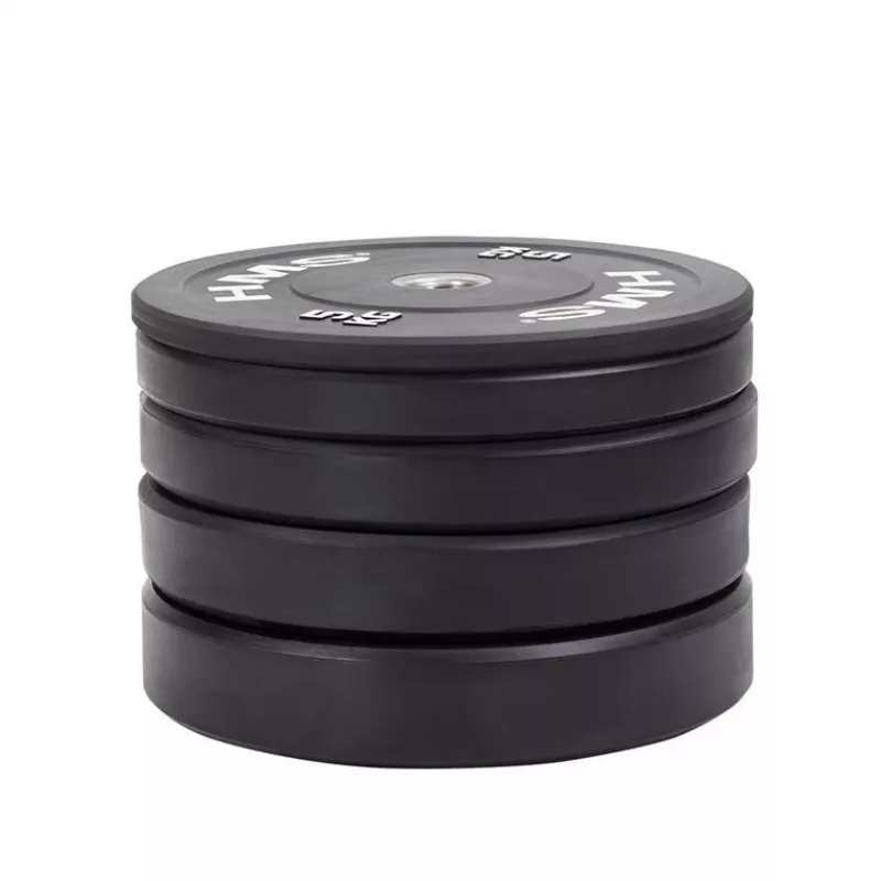 HMS Fitness BBR15 1 kpl olympialainen kumipinnoitettu painolevy