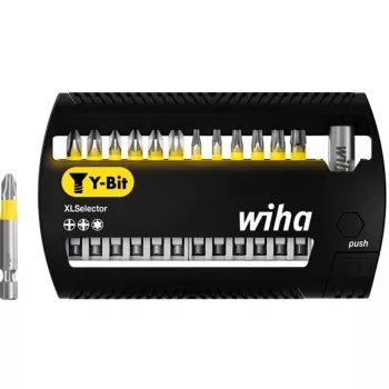 WIHA 41834 - teräsarja XLSelector, 13 osaa sekalainen, 50 mm, Y-terä (41834)