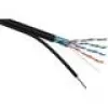 Verkkokaapeli Solarix SXKD-5E-FTP-PE-SAM RJ45 CAT5E 305 m musta