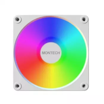 Montech GF120 V2 ARGB tietokonekotelon tuuletinyksikkö 12 cm valkoinen 1 kpl