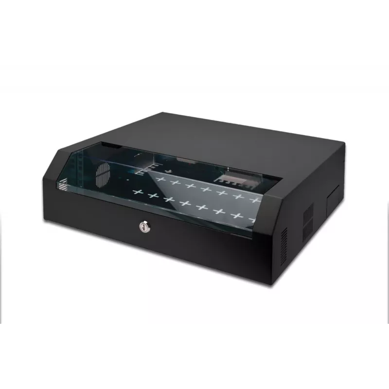 Seinäasennusteline Digitus DN-19 04U-PB-B