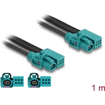DeLOCK kaapeli HDMTD Z single + Powerpin-liitäntä - HDMTD Z single + Powerpin-liitäntä 1 m