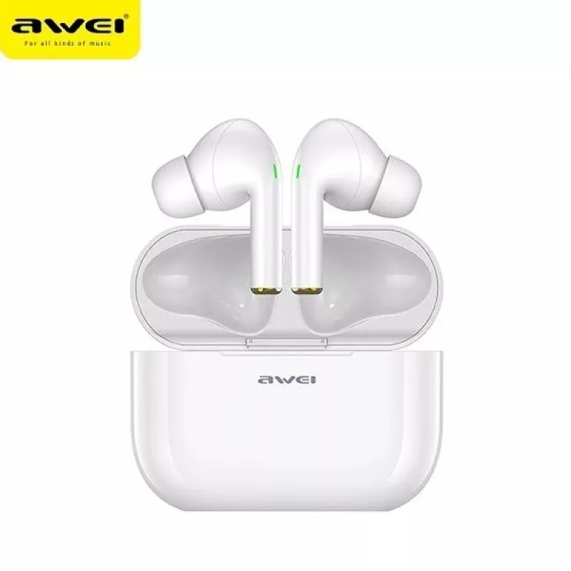 Bluetooth-kuulokkeet Awei T29 TWS valkoinen