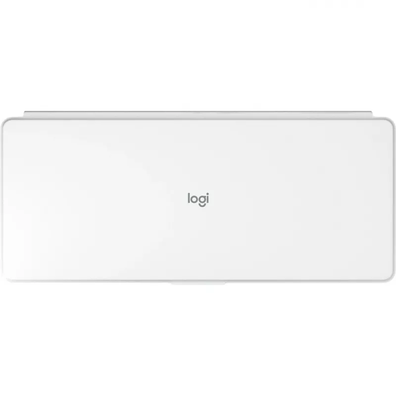 Logitech Keys-To-Go 2 langaton näppäimistö iPadille, iPhonelle, Macille ja Apple TV:lle, saksalainen asettelu, vaaleanharmaa