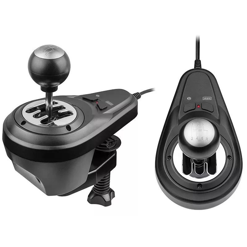 Tracer SimRacer Manual Gearbox 6in1 -ohjauspyörä polkimilla ja vaihteenvalitsimella, PC/PS4/PS3/Xbox One/Xbox 360/Switch