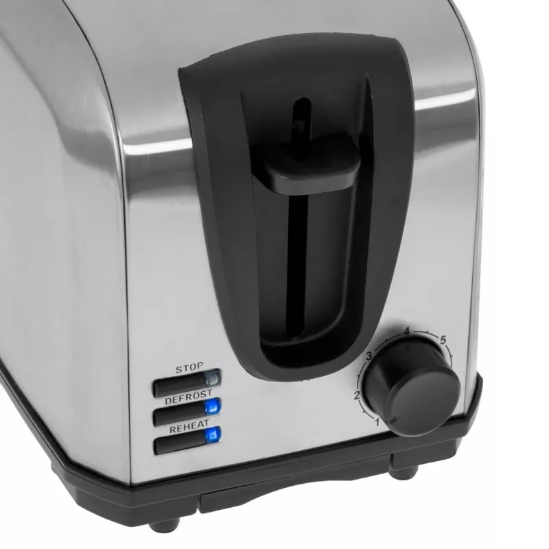 Leivänpaahdin Adler AD 3222 2 viipaletta 1000 W hopea