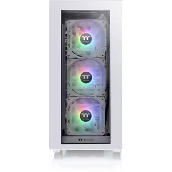 PC-kotelo Thermaltake Divider 300 TG Snow ARGB Midi Tower valkoinen