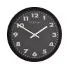 NeXtime kello 2906ma Mercure, Ø 25 cm, seinäkello, musta