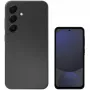 4smarts Cupertino silikonikuori Samsung Galaxy A36 -puhelimelle, musta, 541335