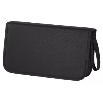 Hama nylonlaukku 104 CD, 104 levyä, musta, nylon