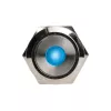 Painonappi DimasTech vandalismikytkin 22mm Silverline Dot RGB PD215, 22 mm