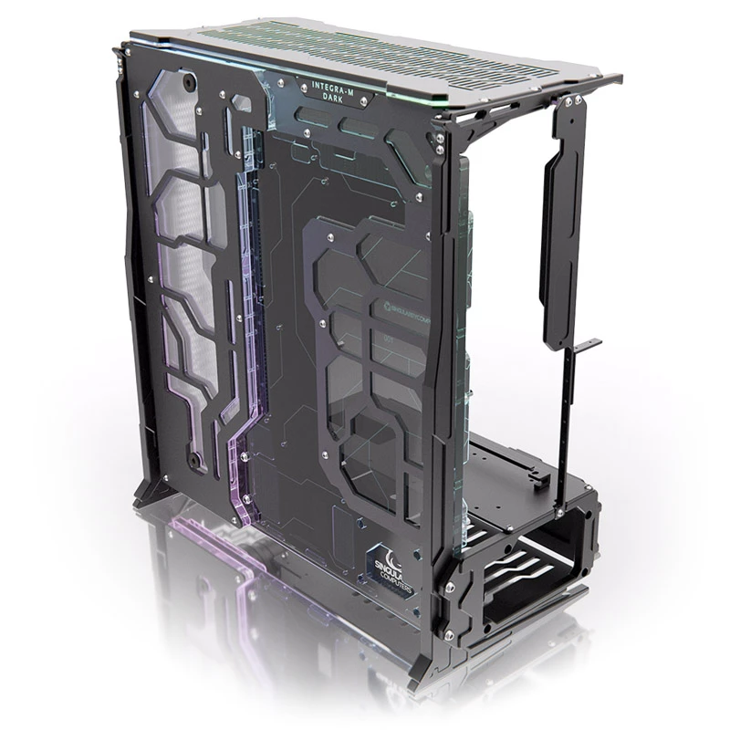 Singularity Computers Spectre Integra-M Mid Tower Elite Dark - musta