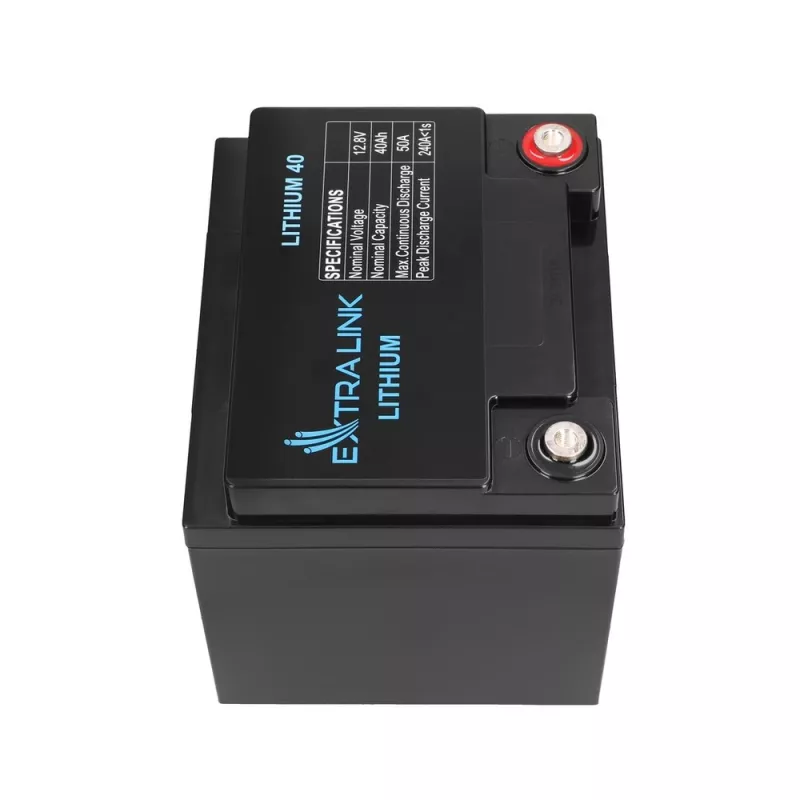 Extralink akku LiFePO4 40AH 12,8 V BMS akku 40000 mAh