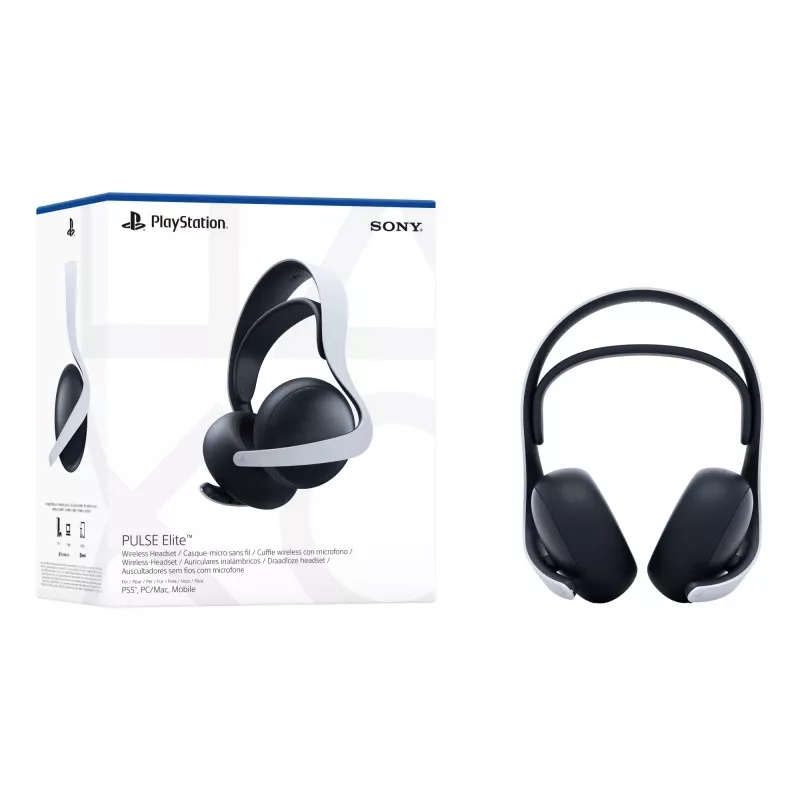 Sony PULSE Elite kuulokkeet johdollinen & johdoton panta peli Bluetooth latausteline musta, valkoinen