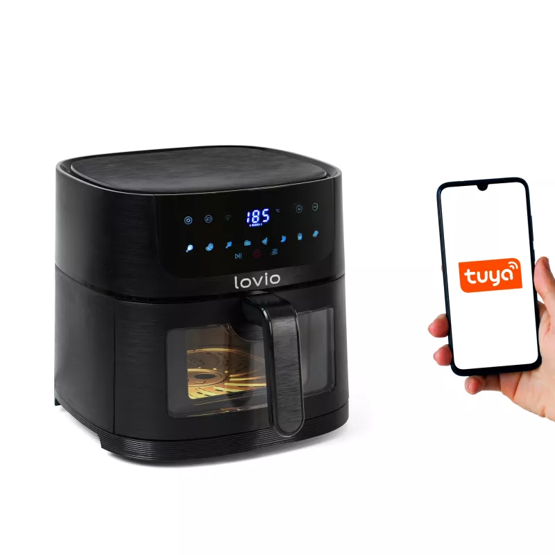 Lovio LVAF002BK PureFry XL Smart 6L musta