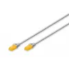 DIGITUS CAT 6A U/UTP ohut patch-kaapeli RJ-45 Cat6a 2m harmaa