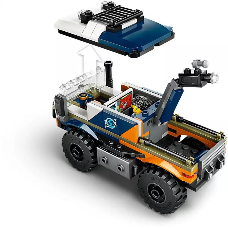 LEGO City 60426 viidakkotutkija maastoauto