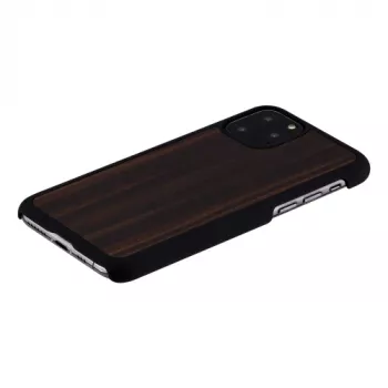 Älypuhelinkotelo man and wood iPhone 11 Pro – eebenpuumusta, kova suojaava takakuori