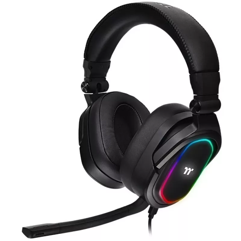 Thermaltake ARGENT H5 RGB 7.1 -kuulokemikrofoni - Over-Ear