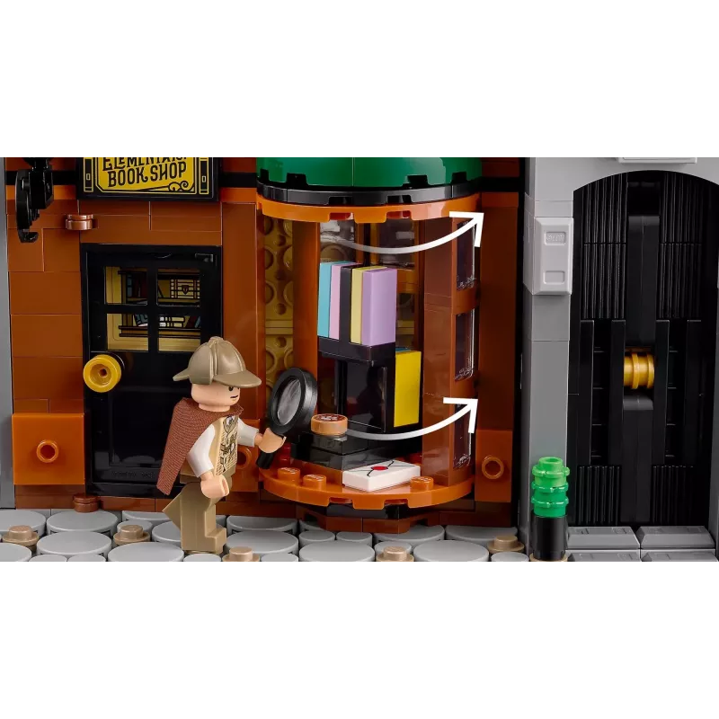 LEGO ICONS 10351 Sherlock Holmes: Kirjanurkkaus