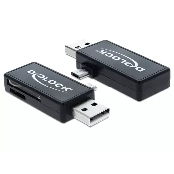 Kortinlukija DeLOCK 91731 USB 2.0 musta