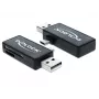 Kortinlukija DeLOCK 91731 USB 2.0 musta