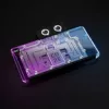 Nestekylmäblokki Alphacool Core RX 9070 XT Swift+ läpinäkyvä kromi GPU:lle